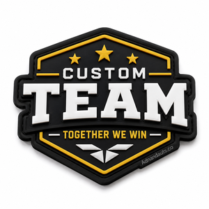 Parches de PVC de Goma Personalizados al por Mayor |   Parches con Logotipo de Equipo en 3D |   Insignias de PVC Suave para Gorras, Camisetas, Uniformes, Bolsas y Equipo de Exterior - Product Image 2