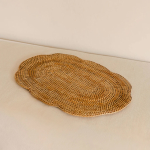 Rattan Placemat Premium Natural Handmade Woven <b>Table</b> <b>Mat</b> Hot Sale Dining Decor Multi Use Home Decor Supplier - Product Image 4