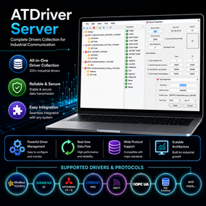 Software de Controlador de Comunicación PLC para SCADA, IIoT y OEM |   Servidor ATDriver - Product Image 1
