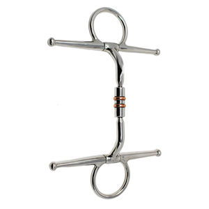 TALLIANS INTERNATIONAL Brida de Anillo Suelto de Acero Inoxidable para Caballos, Estilo Western Antiguo, de Alta Calidad - Product Image 3