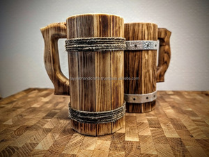 Tasses en bois de haute qualité, uniques et durables, pour commandes en gros en provenance d'Inde - Product Image 4