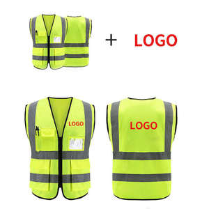 Gilet de sécurité réfléchissant haute visibilité unisexe en polyester, vêtements de travail, plusieurs couleurs pour une utilisation en extérieur - Product Image 4