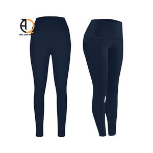 Wholesale Custom <b>Women</b> High Waist Thick <b>Thermal</b> <b>Leggings</b> With Pocket Polyester Warm Winter Fleece Lined Yoga <b>Leggings</b> - Product Image 2