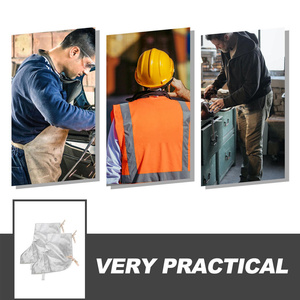 Protectores de Calzado para Soldadores, Resistentes al Agua, al Fuego y al Calor, de Aluminio Soldado y Aramida, Nivel de Protección D, 1000C - Product Image 4