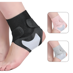 อุปกรณ์พยุงข้อเท้าเสริมซิลิโคนระบายอากาศได้ดี ทนทานด้วยผ้า Neoprene ปรับขนาดได้ เหมาะสำหรับผู้ชาย - Product Image 2