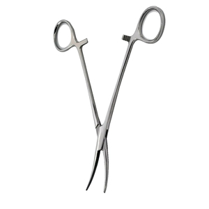 Pinzas Hemostáticas Curvas para Bloqueo de Arterias, Manuales, de Alta Calidad, para Uso Quirúrgico y Dental, con Punta Dentada - Product Image 2
