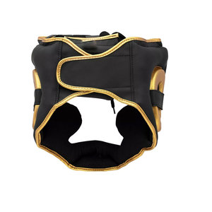 Protector de Cabeza de Boxeo MMA Unisex de Piel de Vacuno Transpirable de Primera Calidad, Protección Profesional, Marca Internacional Dumela, Cierre de Gancho y Bucle - Product Image 3