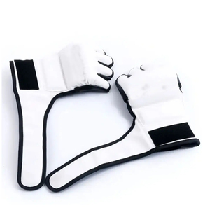 Breathable Non <b>Slip</b> Custom Color <b>Half</b> Finger Design Kickboxing Hand Protection Glove Training Sparring Taekwondo Gloves - Product Image 3