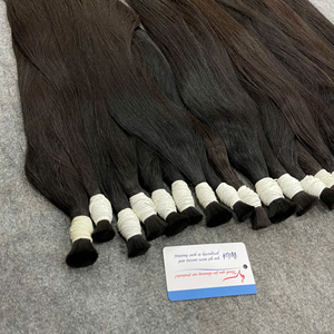 Top Choice <b>One</b> Donor Bulk Straight Silky Smooth Cuticle Aligned <b>Zero</b> Shedding Ready <b>To</b> Ship 100% Raw Vietnamese Human Hair - Product Image 6
