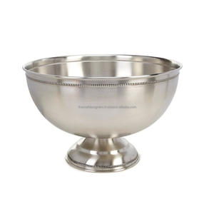 Bañera de hielo de estilo americano de tendencia superior multifuncional cerveza vino champán enfriador textura martillada forma personalizada bañera de bebidas - Product Image 3