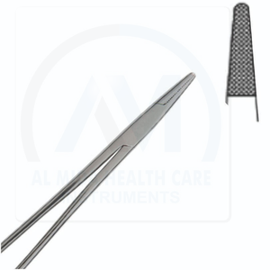 Porte-aiguille en acier inoxydable, forceps ophtalmiques réutilisables, instruments chirurgicaux de classe II, forceps manuels pour aiguilles - Product Image 3