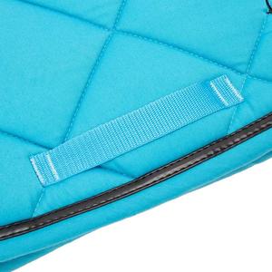 British Sweat Drawer Saddle Pads Square Satin Horse Riding Pad Saddlecloth wholesale pads - Product Image 6