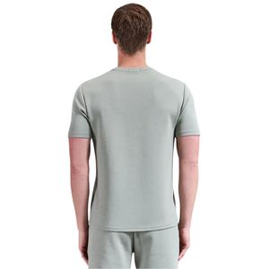 T-shirt Homme Personnalisé à Col Rond avec Logo Imprimé, Vert Sauge, Décontracté, Manches Courtes, en Coton, Haut de Gamme, Vêtement de Sport et Fitness - Product Image 2