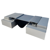 Joint de dilatation en aluminium résistant aux intempéries, couverture métallique, fixation mur à mur, plafond à plafond, spécialités de construction, joint de dilatation