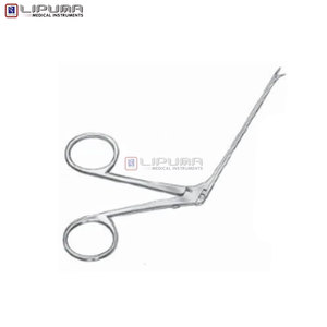 Instrumento Quirúrgico para Otología, Procedimientos ORL, Instrumentos Médicos, Pinzas Microquirúrgicas Greven para Oído, Curvadas hacia Abajo, 5 mm - Product Image 4