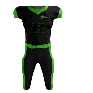 Uniforme de Fútbol Americano Ligero y Transpirable de Alta Calidad, Corte Estándar, Ropa de Equipo, Servicio OEM, Diseño Personalizable Gratuito - Product Image 1