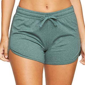 Pantalones Cortos de Felpa 100% Algodón LOGO, 330 g/m², Gruesos, para Invierno, Mujer, Lisos, Casuales, Diseño Clásico Básico, Ropa de Estar por Casa - Product Image 5
