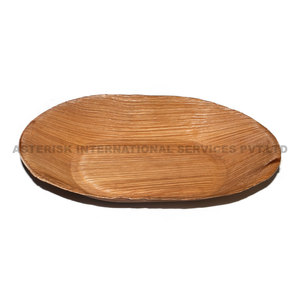 Assiette à feuilles personnalisée Assiette de service écologique pour usage quotidien biodégradable comme une assiette en papier - Product Image 4