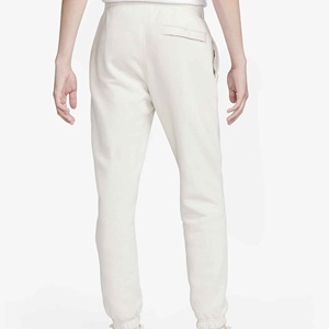 Pantalones de jogging holgados de lona con forro polar para hombre, de cintura media, pierna recta, ecológicos, de secado rápido y transpirables, con logo personalizado, invierno 2026 - Product Image 2