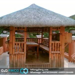 Casas de techo de paja y bambú baratas al por mayor para restaurantes de playa - Product Image 6