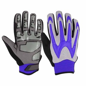 ถุงมือช่างทนทานต่อแรงกระแทก  หนังสังเคราะห์ด้านหลัง  โฟมลามิเนตสี่ทิศทาง  ข้อมือทำจากนีโอพรีน  รับทำโลโก้ตามสั่ง - Product Image 4