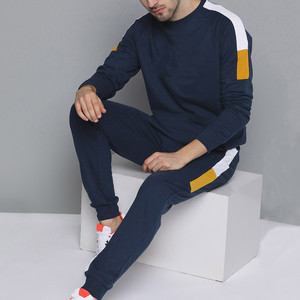 pullover stylish Men's Sweatsuit Casual Jogging Suits <b>Workout</b> <b>Hoodie</b> and Long Sleeves Sweatsuit And 100%cotton Men's Sweatsuit - Product Image 2