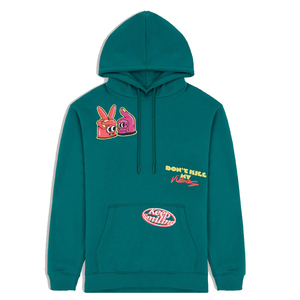 Sweat-shirt à capuche en molleton imprimé pour homme, streetwear personnalisé, pull à manches longues avec capuche à cordon de serrage et poche avant - Product Image 1