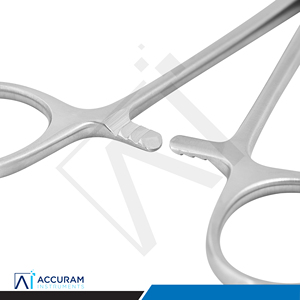 Pinzas de Hemostasia Accuram Gross Maier Rectas de 20 cm, de Acero Inoxidable, Instrumento Quirúrgico Médico Dental para Sujetar Tejidos - Product Image 6