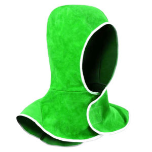 Gorro de Soldadura TRQ de Alta Calidad, Protección para Cabeza y Cuello, Casco de Soldadura de Cuero Vacuno - Product Image 6