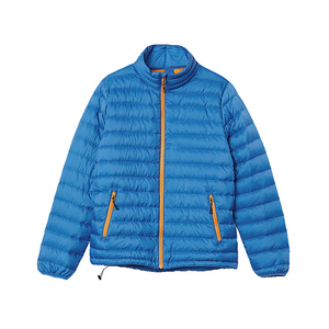 2025 Custom Color <b>Padded</b> Unisex Puffer Jacket Zipper-up Stand Collar Patchwork Winter High Street Style Custom Design Size - Product Image 1
