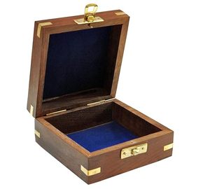 Handmade Wooden Jewellery Box for Women Square <b>Elephant</b> Design Jewelry Organizer Storage Box - Product Image 4
