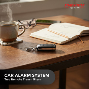 Sistema de alarma para coche RoadPower (RP-RE-SCORP-265) Milano Scorpion con mando a distancia tipo llavita y función de desactivación rápida antirrobo en caso de emergencia - Product Image 4