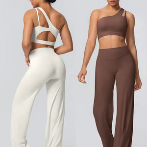 Conjunto Deportivo sin Costuras de Alta Calidad al por Mayor Personalizado para Mujer, Leggings y Sujetador Deportivo, Conjunto para Gimnasio, Yoga y Entrenamiento - Product Image 1