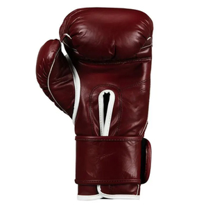 Customizable Leather Professional Boxing Gloves Laced Closure Breathable Waterproof Full Finger <b>Design</b> OEM <b>Service</b> - Product Image 2