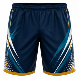 Maillot de football personnalisé pour homme, à manches courtes, géométrique, respirant et sublimé - Product Image 3