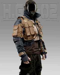 Men's Tactical Techwear <b>Jacket</b> Streetwear Cyberpunk Waterproof Multi-Pocket Hooded Cargo Windbreaker Utility Functional Coat - Product Image 5