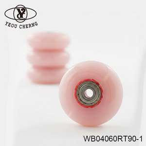Rueda para Maleta de 60 mm, Rueda de Esquina para Maleta de Viaje de PU con Núcleo de PP, Color Personalizado - Product Image 5