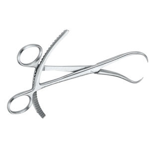 คีมจับกระดูกสำหรับศัลยกรรมกระดูกแบบโค้ง 5.5 นิ้ว ทำจากเหล็กกล้าไร้สนิม ใช้งานด้วยมือ ความแม่นยำสูง อุปกรณ์ทางการแพทย์ ได้รับการรับรองมาตรฐาน CE - Product Image 5