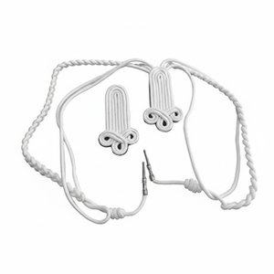 Aiguillettes tactiques professionnelles en fil de soie, épingles de sécurité, cordons d'épaule de luxe pour uniformes – Prix usine - Product Image 5