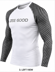 Camiseta Deportiva Unisex de Manga Corta para Hombre y Mujer, Rashguard para MMA, BJJ, No Gi, Entrenamiento Atlético, Running, Yoga, Gimnasio, Elástica - Product Image 2
