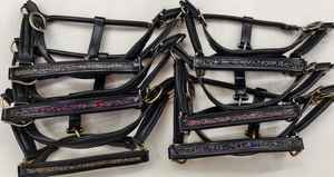 Harnais en cuir de cheval avec plaque de protection - Product Image 4