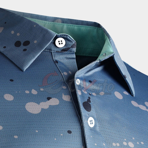 เสื้อโปโลผู้ชายลำลอง ขายดี ดีไซน์ใหม่ รับทำโลโก้ สีพื้น ระบายอากาศได้ดี - Product Image 4