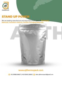 ถุงฟอยล์อลูมิเนียมเคลือบแบบตั้งได้สำหรับบรรจุภัณฑ์อาหาร ยา และสารเคมี ป้องกันความชื้น บรรจุภัณฑ์ที่ทนทานและยืดหยุ่น - Product Image 2