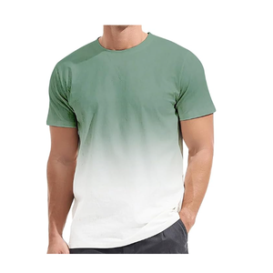 เสื้อยืดลำลองผลิตจากโรงงานโดยตรง ผ้าฝ้าย 100% เสื้อยืดผู้ชายยอดนิยม เสื้อยืดสตรีทแวร์สำหรับผู้ชาย - Product Image 1