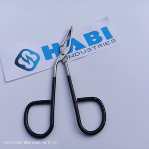 แหนบดัดขนคิ้วสแตนเลสโค้งมืออาชีพ HABI INDUSTRIES  รักษาสิ่งแวดล้อม ป้องกันไฟฟ้าสถิตย์ ผลิตด้วยมือ คุณภาพสูง - Product Image 3