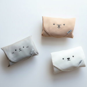 ANIBALL Housse isotherme 2-en-1 pour boîte à bento et tapis de pique-nique – Style Furoshiki, Fermeture auto-agrippante, Personnage animalier - Product Image 1