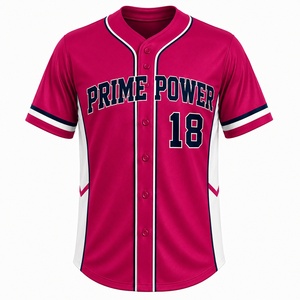 Conjunto de Uniforme de Béisbol Personalizado Más Vendido, Uniforme de Béisbol Transpirable, Ropa Deportiva Ligera, Proveedor de Béisbol OEM ODM - Product Image 6