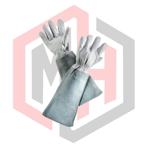 Gants de jardinage 2026 pour femmes/hommes - Gants de sécurité en cuir de vachette résistants aux épines, antistatiques, antidérapants, avec protection longue pour l'avant-bras - Product Image 1
