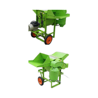 Machine à battre multifonctionnelle pour colza, riz, soja, blé, sorgho, machine agricole à alimentation complète, légère, Chine