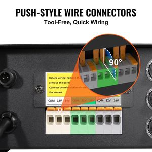 300W Landscape <b>Lighting</b> Transformer Low Voltage 120V AC Waterproof with Photocell Sensor and <b>Timer</b> - Product Image 5